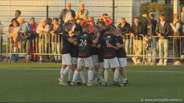 Emmeloord - Flevo Boys verslaat in slotfase VOC en bereikt finale nacompetitie