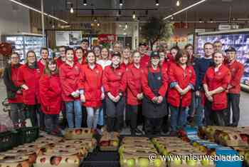 Tijs en Michèle zijn de nieuwe uitbaters van Delhaize in de Westlaan