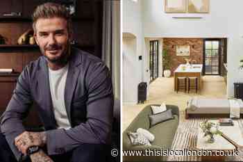 David Beckham launches £5m Omaze house in East London