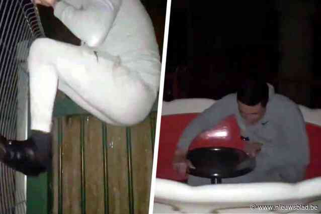 Youtuber dringt ‘s nachts Plopsaland binnen en klimt op attracties: “Bobbejaanland en Walibi, jullie zijn de volgende”