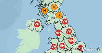 Met Office issues 'very high' pollen warning in North East as temperatures rise