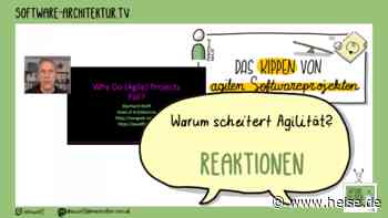 software-architektur.tv: Warum scheitert Agilität? – Reaktionen
