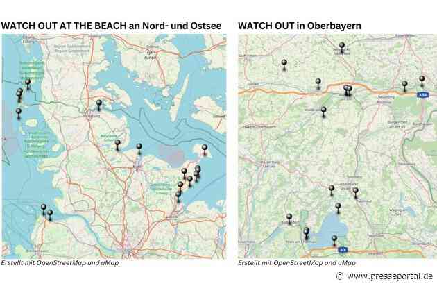 Aktiv gegen Hautkrebs: WATCH OUT AT THE BEACH / UV-Warnsystem von Küstenregionen auf Oberbayern ausgeweitet