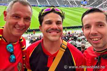 Filip en Wim uit Lint beleven België - Slovakije samen met Average Rob en mevrouw De Bruyne: “Schattig hoe zijn kinderen meeleefden”
