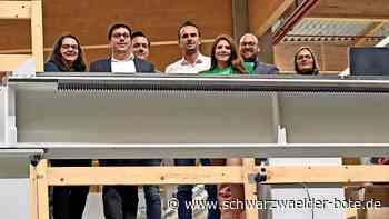 Sägewerk aus Haiterbach dabei: 54 000 Kubikmeter Schnittholz bei Holzwerkbau