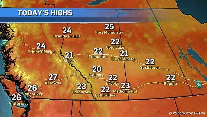 Summer solstice brings a return to warmer weather for Calgary
