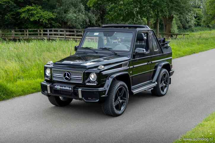 Video – Rijden met de Mercedes G 500 Cabrio