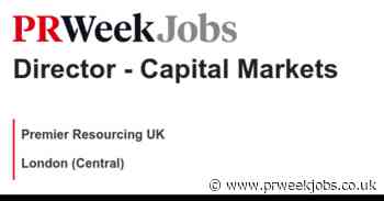Premier Resourcing UK: Director - Capital Markets