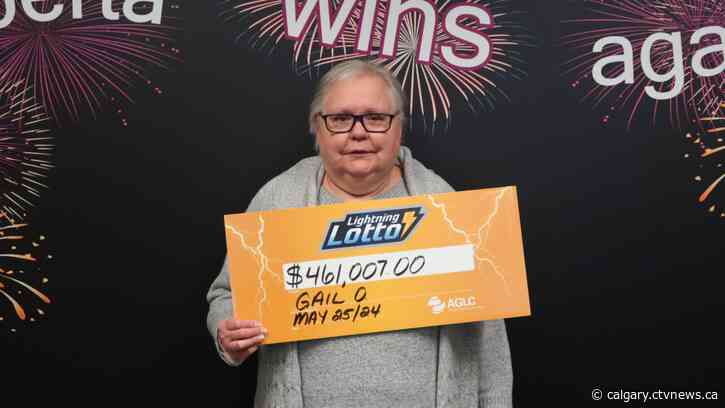 'Surreal and overwhelming': Alberta mother wins $461K on lottery