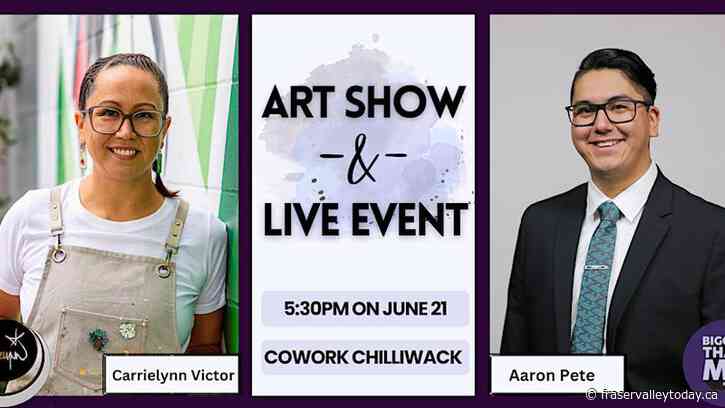 Chilliwack event to feature art, food and culture with local artist and podcast host Friday evening