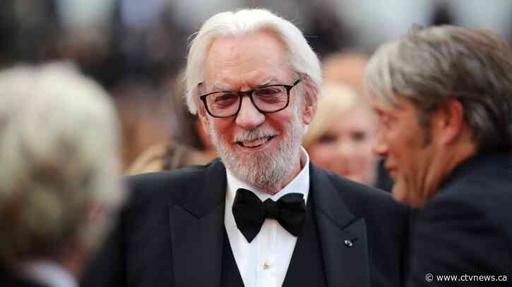 Canadian acting legend Donald Sutherland dies at 88, son Kiefer says