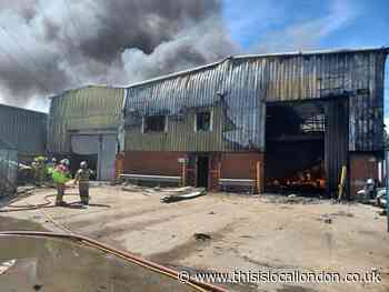 Ferry Lane Rainham fire: Crews battle flames for hours