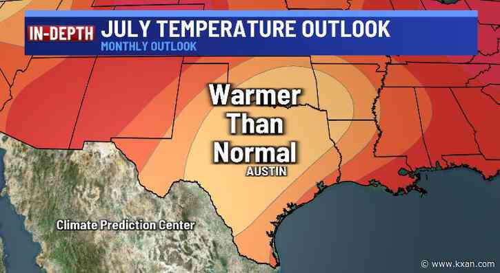 July weather forecast for Central Texas: What to expect