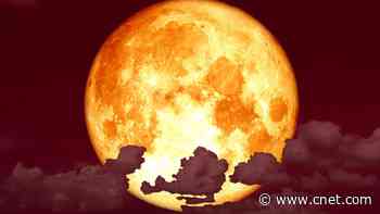 Get Outside and See This Weekend's Stunning Strawberry Moon     - CNET