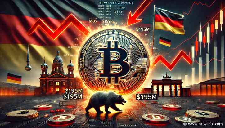 German Government’s Bitcoin Dump Surpasses $195M As Selling Spree Persists