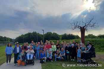 Wandeling van de Hoop langs AZ Delta en groene plekken in Oekene
