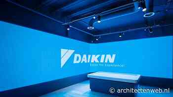 Flexibele railverlichting Daikin Experience Center