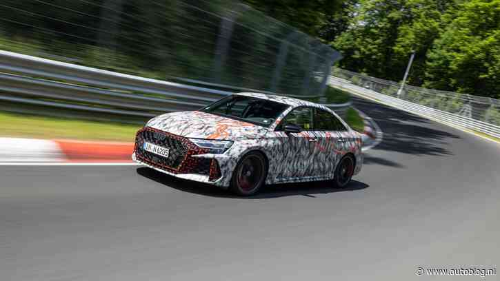 Opgefriste Audi RS3 is bijzonder snel op de ‘Ring