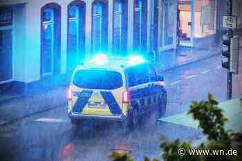 Regen in Münster: ein Unfall durch Aquaplaning