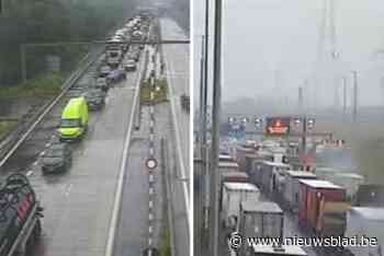 Liefkenshoektunnel in beide richtingen afgesloten door ongeval met vrachtwagens: “Vermijd de omgeving”