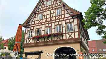 Altes Rathaus in Neubulach wird saniert: Diese satte Summe verschlingt das Projekt