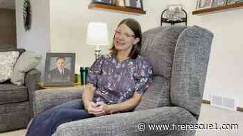 Iowa firefighter's widow pushes for change in benefits for surviving family members