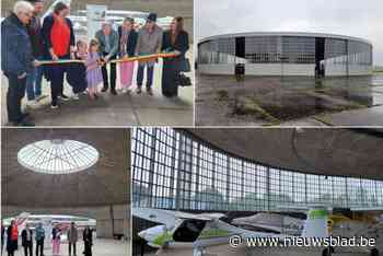 Grimbergs luchtvaarterfgoed in oude glorie hersteld: “Eerste van twee unieke ronde  vliegtuigloodsen is gerestaureerd”