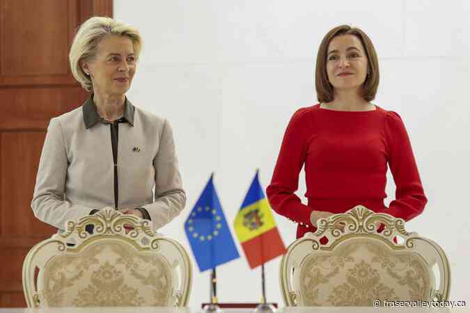 EU nations agree to start membership negotiations next week with Ukraine and Moldova