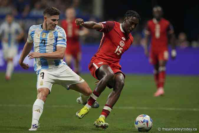 Canadian player racially abused online in wake of 2-0 Copa America loss to Argentina