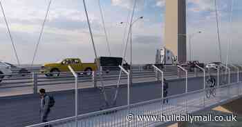 £3m Humber Bridge plan to raise walkway safety barriers unveiled