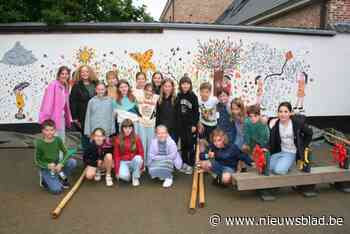 Dol-fijn rondt Kunstkuur af met muurschilderij