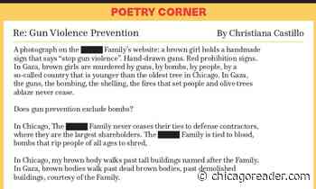 Re: Gun Violence Prevention