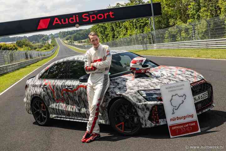 Vernieuwde Audi RS3 vestigt ronderecord