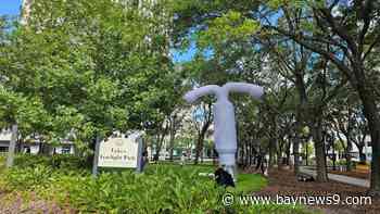 Is that a giant IUD in downtown Tampa? Yes it is