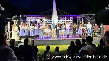 Premiere in Bad Herrenalb: Sommernachtstheater feiert ein Fest