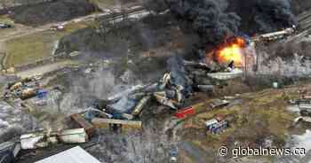 Chemicals from Ohio train derailment ‘likely’ spread to Canada, data shows
