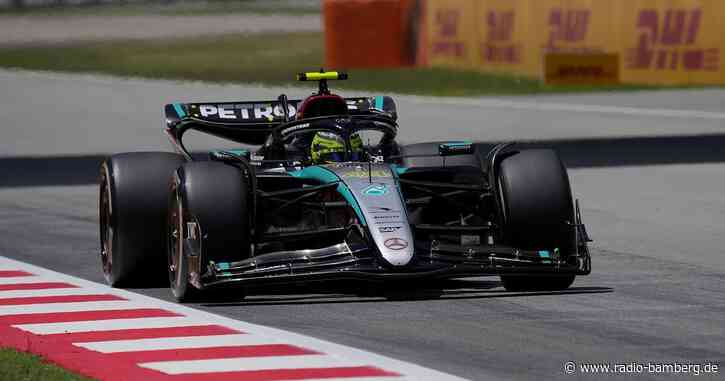 Hamilton schnappt sich Tagesbestzeit in Barcelona
