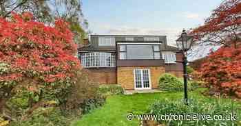 Inside the spacious detached home with views across the Tyne Valley