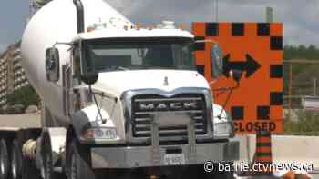 Lengthy road closures in east Barrie neighbourhood as construction begins