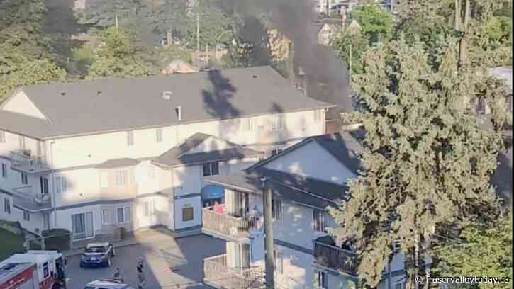 Apartment fire damages 3 units on Princess Avenue Thursday night: Chilliwack Fire Dept.