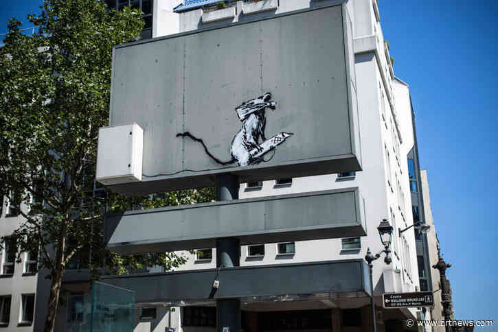 Man Receives Two-Year Prison Sentence for Stealing a Banksy Artwork in France
