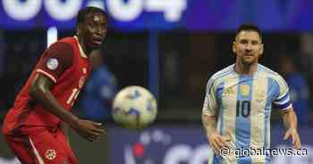 Canadian soccer player racially abused online after 2-0 Copa America loss to Argentina