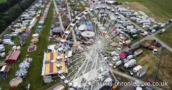 Drone footage gives incredible birds-eye view of The Hoppings as iconic Town Moor fair finally opens