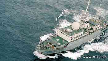 Nach Ende von NATO-Manöver: Russisches Spionageschiff kreuzt vor Kiel