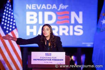 Trump ‘will pass a national abortion ban’: AOC urges Nevadans to elect Biden