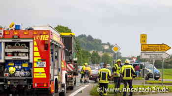 Unfall auf der B304 bei Altenmarkt sorgt für lange Sperrung und Beeinträchtigung