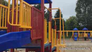 Razor blades found in sandbox at Orillia playground