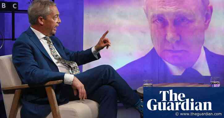 Nigel Farage claims Russia was provoked into Ukraine war