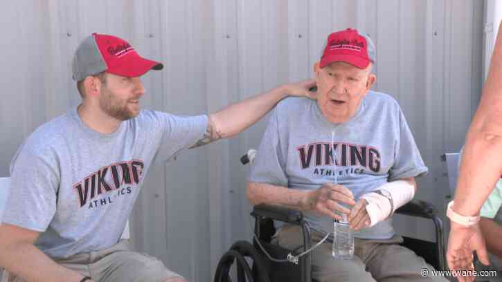 Huntington record holder returns to the track with a surprise