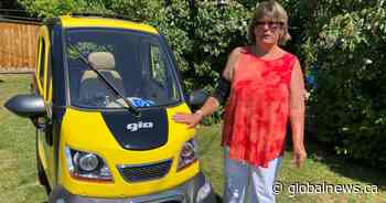 Alberta woman with cerebral palsy fights to be able to use her mobility scooter